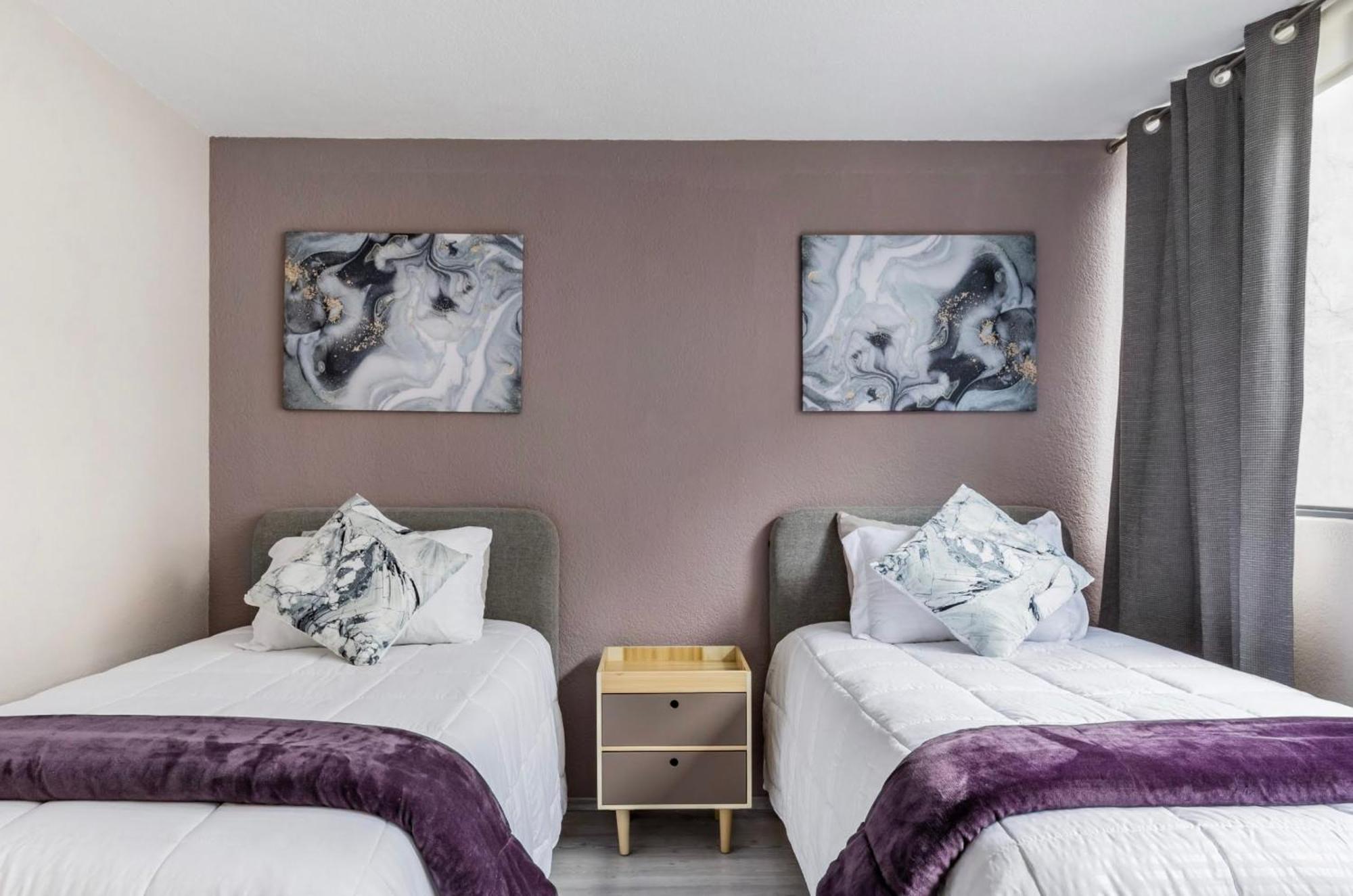 Cozy Roma Norte Flat - Parking- Wifi - Sleeps 6 Mexikóváros Kültér fotó